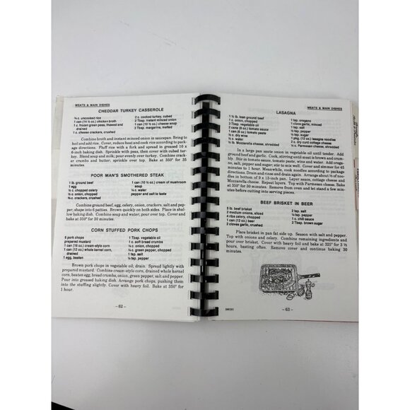 Treasured Recipes From The Kitchen Of Mural E. Fisk Spiral-Bound Cookbook 1990s - Picture 7 of 16